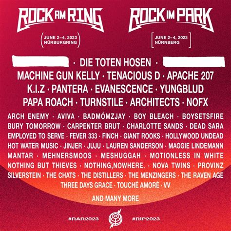 rock festivals europe 2023