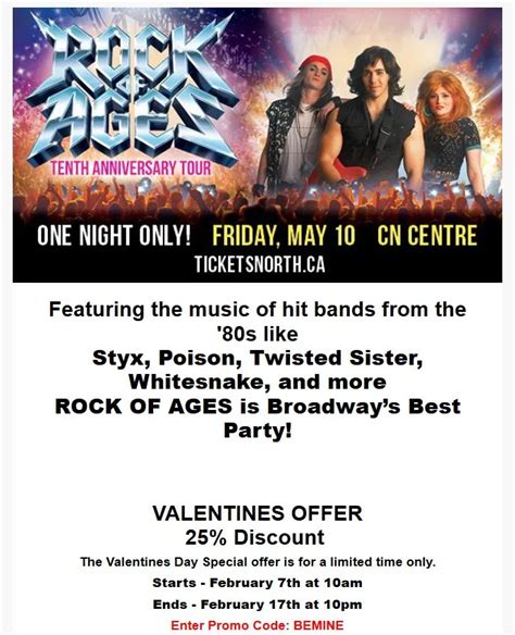 rock of ages discount tickets ny