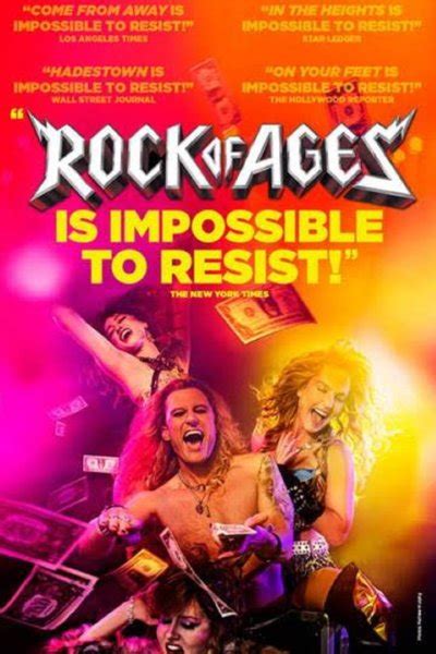 rock of ages schedule