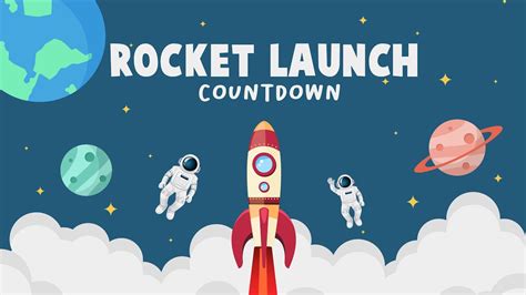 Rocket Launch Video With Countdown