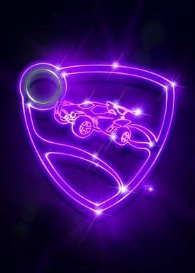 Rocket League Neon Logo