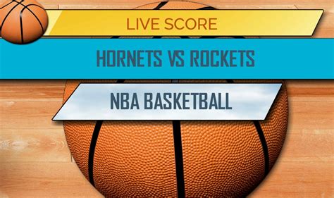 rockets vs hornets box score