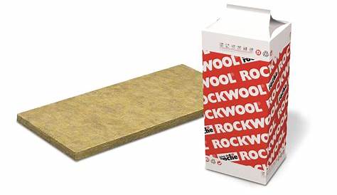 ROCKWOOL Panneau isolant laine de roche Rockfaçade 401