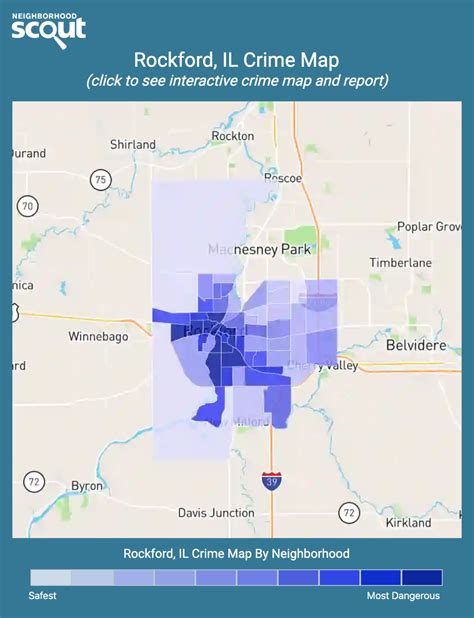 rockford illinois crime rate map