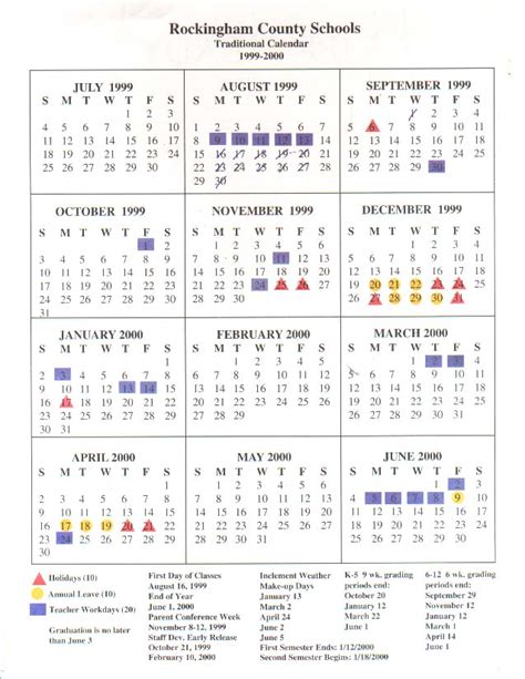 Rockingham County Public Schools Calendar