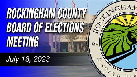 rockingham county board of elections nc