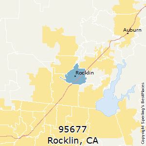 Rocklin Ca Zip Code Map