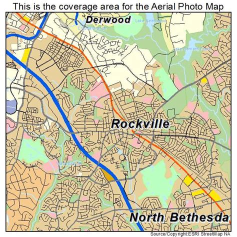 rockville maryland on map