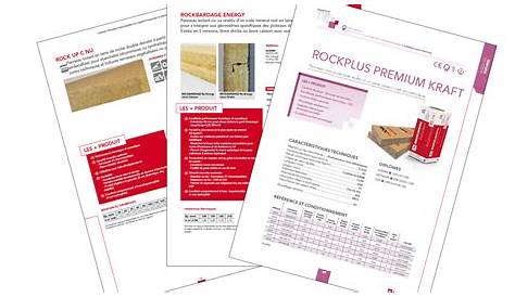 Rockwool Jetrock Fiche Technique Produit ROCKFEU REI 60 RsD .rockwool France 3