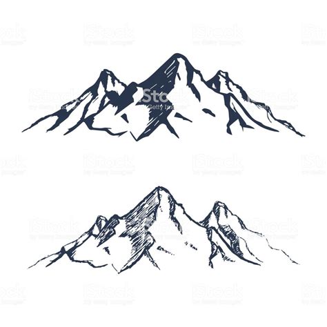 Rocky Mountains Drawing Easy