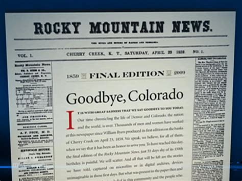 rocky mountain news last issue