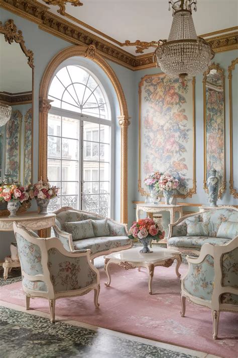 rococo revival bold colors