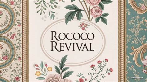 rococo revival rustic look