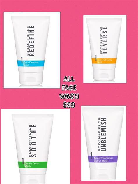 rodan and fields redefine face wash