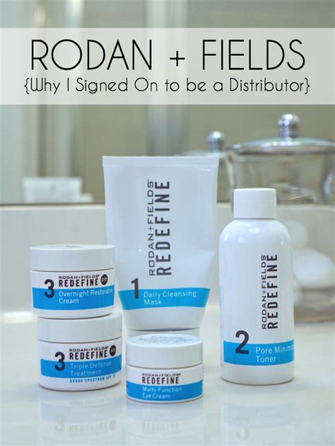 rodan and fields skincare products
