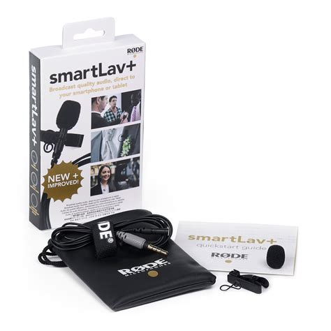 AU STOCK *Rode smartLav+ Lavelier Microphone use Apple IOS App Android