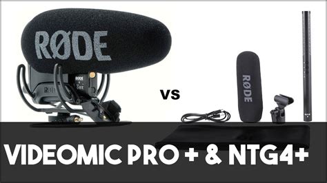 Rode Videomic Ntg Vs Pro Plus
