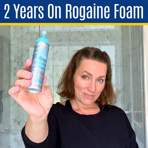 Rogaine Foam Timeline