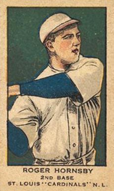 rogers hornsby 1919 baseball card