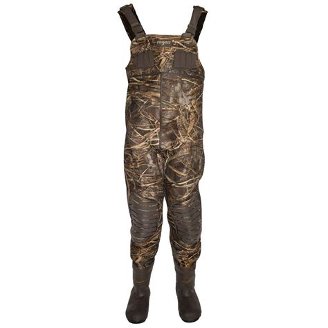 rogers waders with zipper