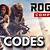 rogue company codes list