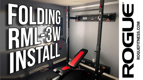 Rogue Rml-3Wc Fold Back Wall Mount Rack Installation Instructions