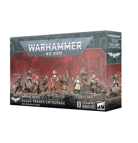 Warhammer 40k Imperial Agents Rogue Trader Entourage and VoidsmenatArms Cardhaus