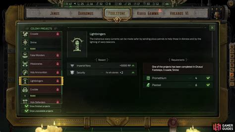 Colony Projects Foulstone Warhammer 40K Rogue Trader Database Gamer Guides®