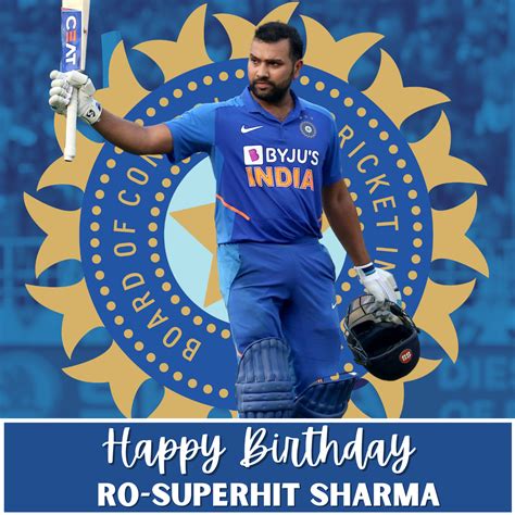 rohit sharma birthday wishes