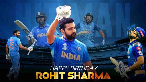 rohit sharma birthday wishes image