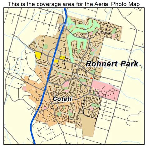 Rohnert Park Map Of Sections