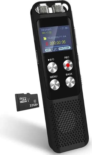 Rohs Digital Voice Recorder Instructions