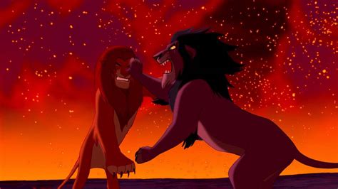 roi lion simba vs scar