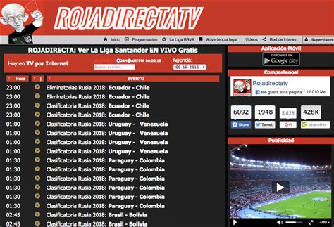 roja online rojadirecta online