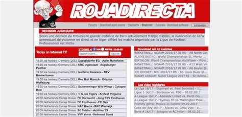 rojadirecta site de streaming