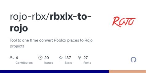 rojo-rbx/rbxlx-to-rojo: Tool to one time convert Roblox  - GitHub