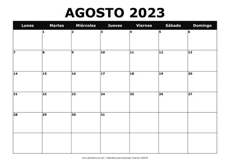 rol de agosto 2023