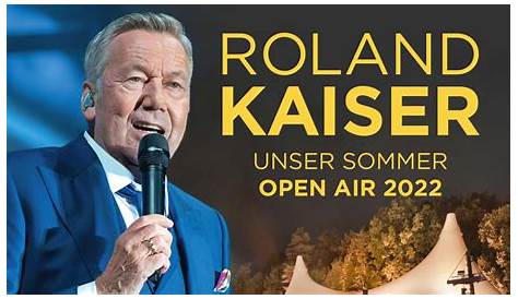 Roland Kaiser gibt Konzert am Kalkberg in Bad Segeberg am 20. Mai 2023
