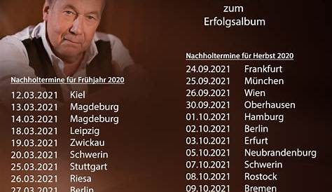 ROLAND KAISER: 2023 wieder "nur" vier Kaisermania-Shows