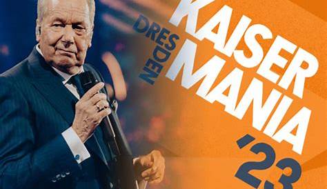 Kaisermania 2023: Tickets für Roland Kaiser in Dresden ausverkauft