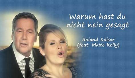 Roland Kaiser und Maite Kelly singen wieder im Duett