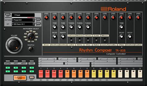 Roland Drum Machine Emulator