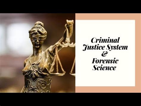 role of forensic science in criminal justice system in india