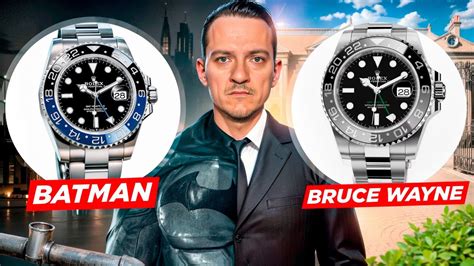 rolex batman vs bruce wayne