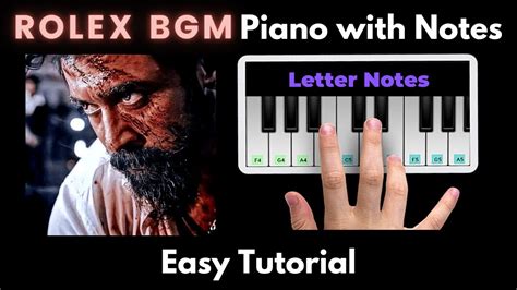 rolex bgm keyboard notes