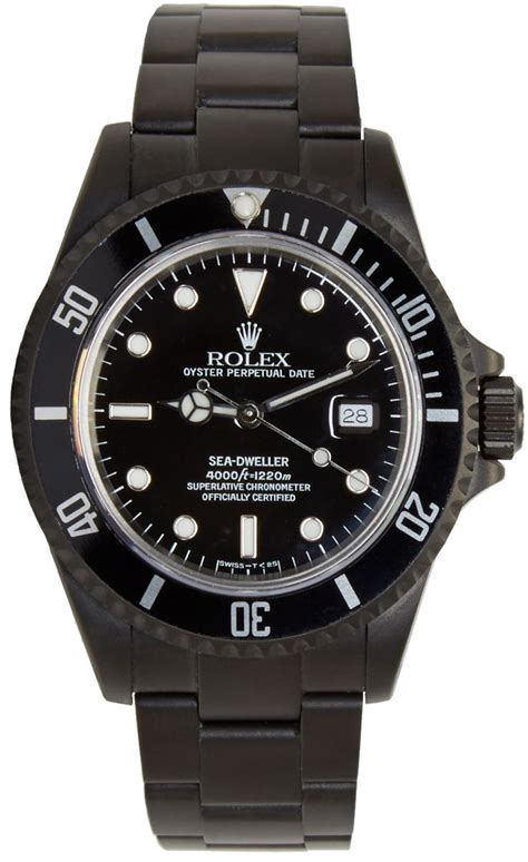 rolex black limited edition