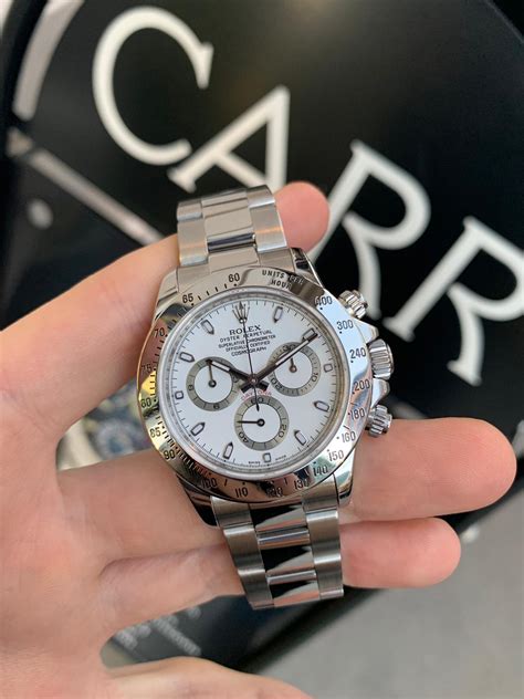 rolex cosmograph daytona white dial