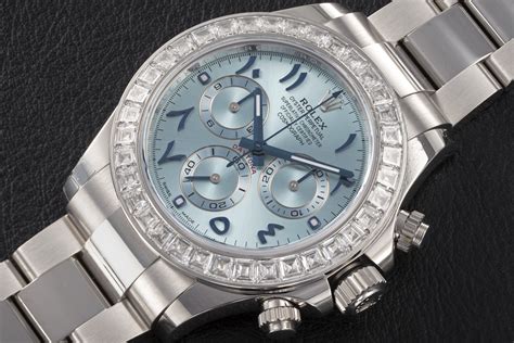 rolex daytona platinum arabic dial