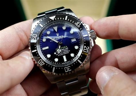 rolex deepsea replica vs original