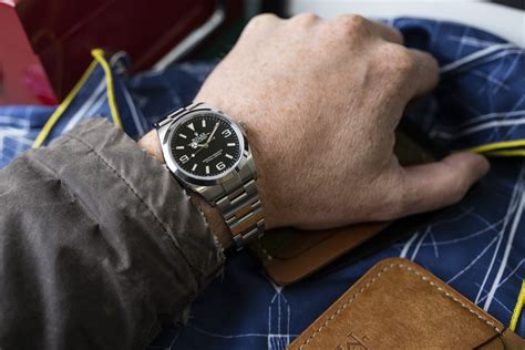 rolex explorer 36mm on 17cm wrist